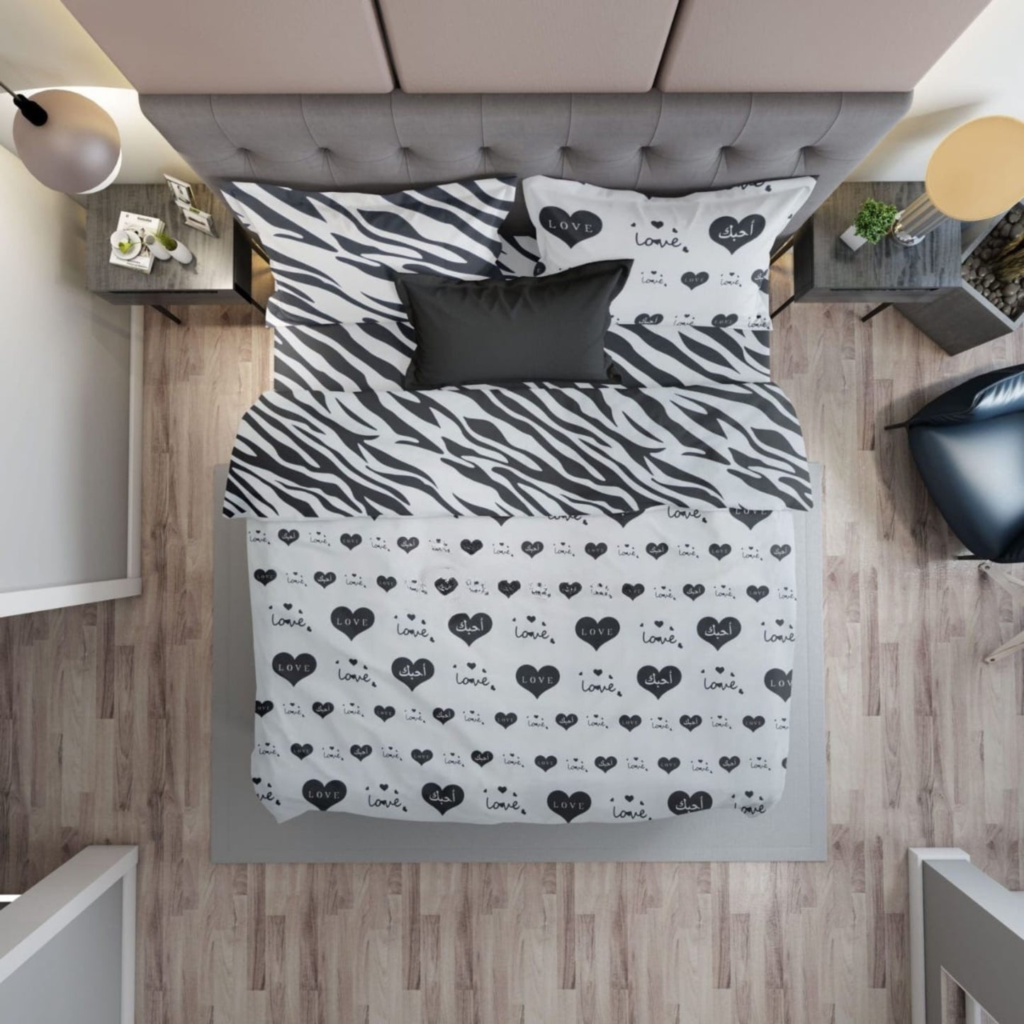 Duvet / Quilt Cover Set (6 Pieces)